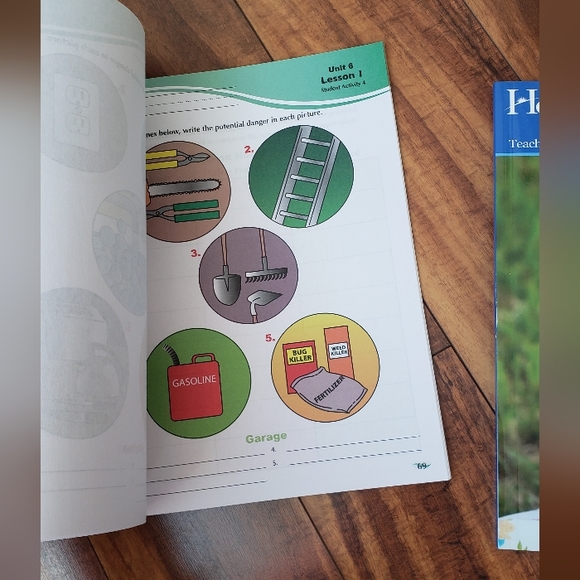 Horizon Grade 2 Health Workbook for homeschooling - Picture 3 of 4